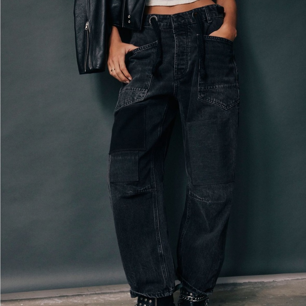 We The Free Moxie Pull-On Barrel Jeans